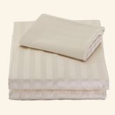 ملاية استك 140سم + 2 خددية خيوط مصرية